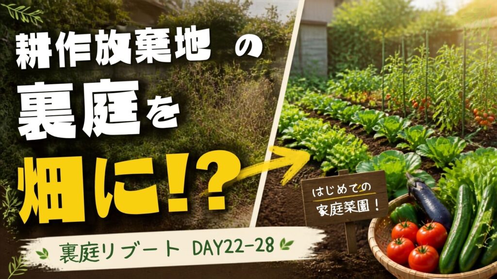 裏庭再生日記